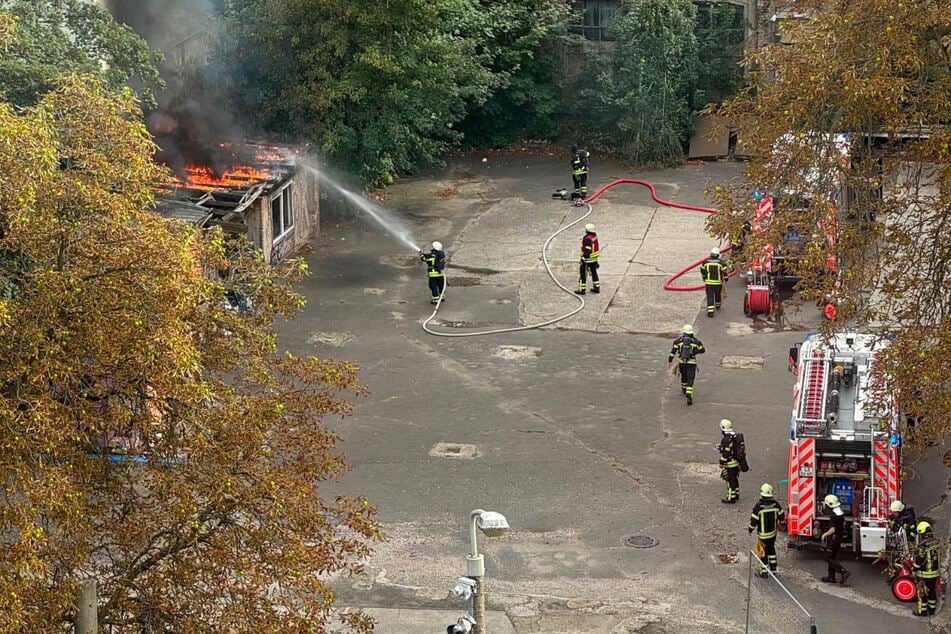 Die Feuerwehr war schnell vor Ort.