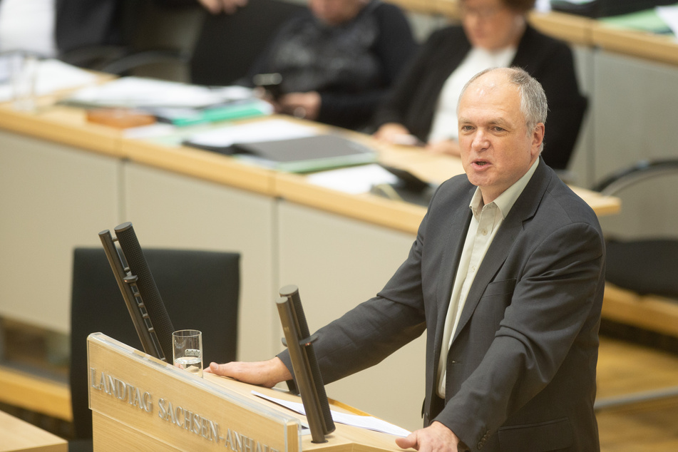 Der Vize-Fraktionsvorsitzende und bildungspolitische Sprecher der Linken im Landtag, Thomas Lippmann (59).