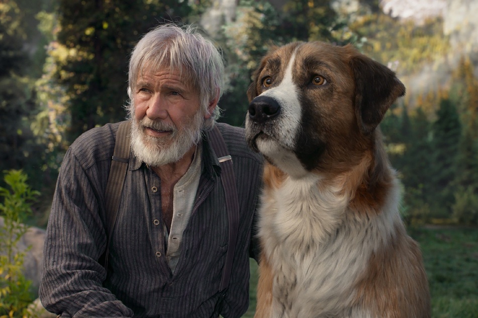 Harrison Ford (80) und Hund Buck werden gute Freunde.