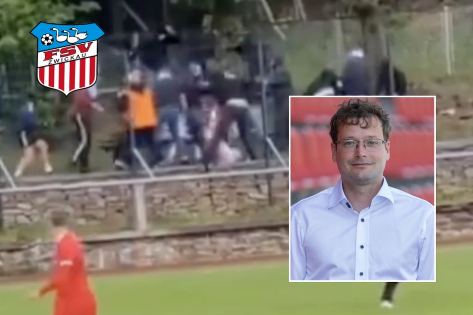 Abbruch beim B-Junioren-Spiel Aue gegen FSV: Zwickau steht unter Schock