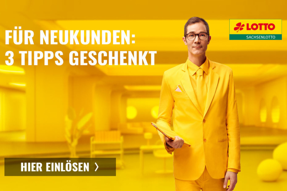 Neukunden bekommen drei Tipps von Sachsenlotto geschenkt.