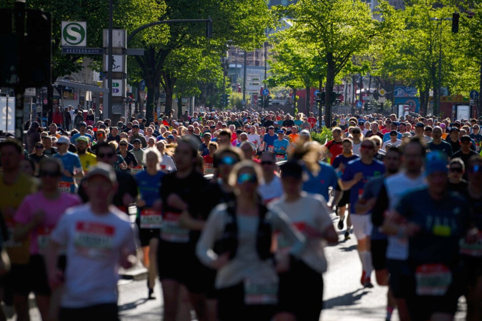 Der Startbereich rund um die Reeperbahn wird ab etwa 4 Uhr in der Früh gesperrt.