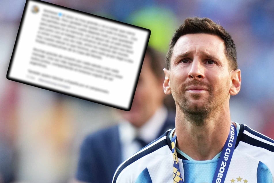 Von einem Lebewohl noch keine Spur: Messi meldet sich nach verlorenem WM-Finale