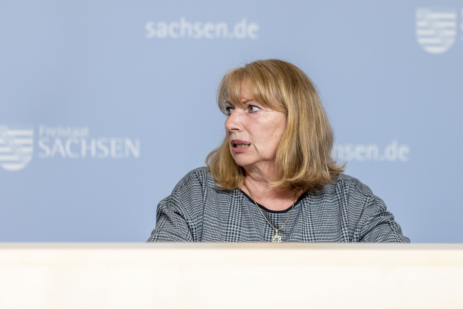 Sachsens Sozialministerin Petra Köpping (63, SPD).