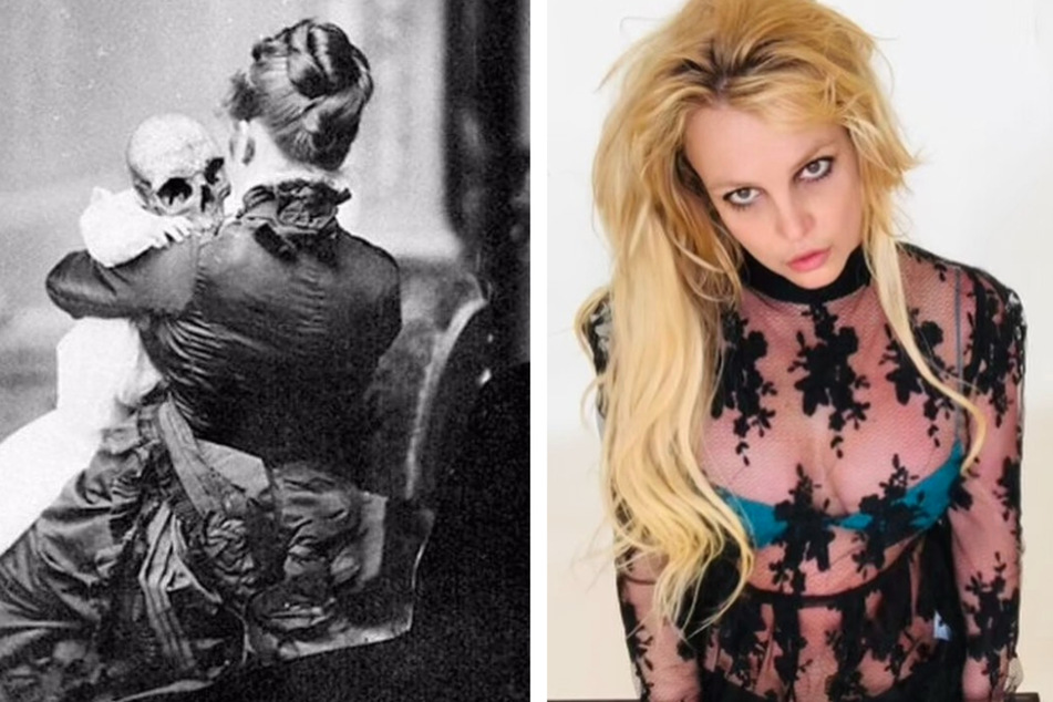 Britney Spears: Britney Spears sorgt mit Totenkopf-Baby für Verwirrung: "Mädchen, was ist los?"