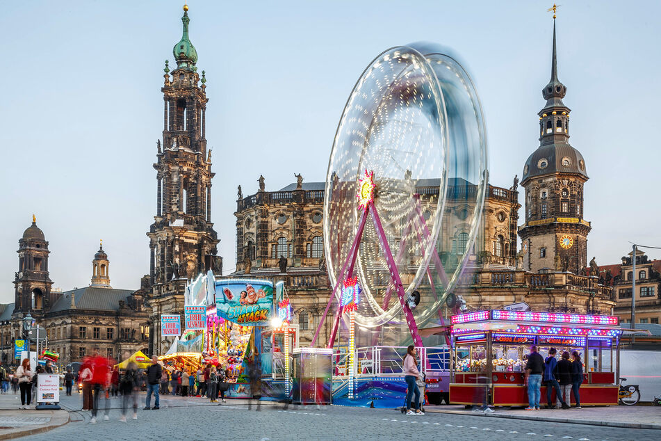 Rund 350.000 Gäste besuchten das Dresdner Stadtfest am ersten Oktober-Wochenende.