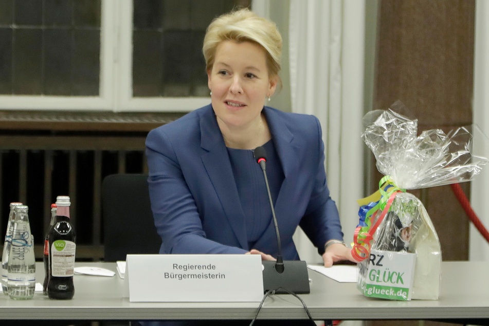Die neue Regierende Bürgermeisterin von Berlin, Franziska Giffey (43, SPD.