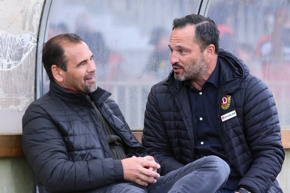 Ulf Kirsten (l.) arbeitete bis März eng mit Sportgeschäftsführer Thomas Brendel (49) zusammen.