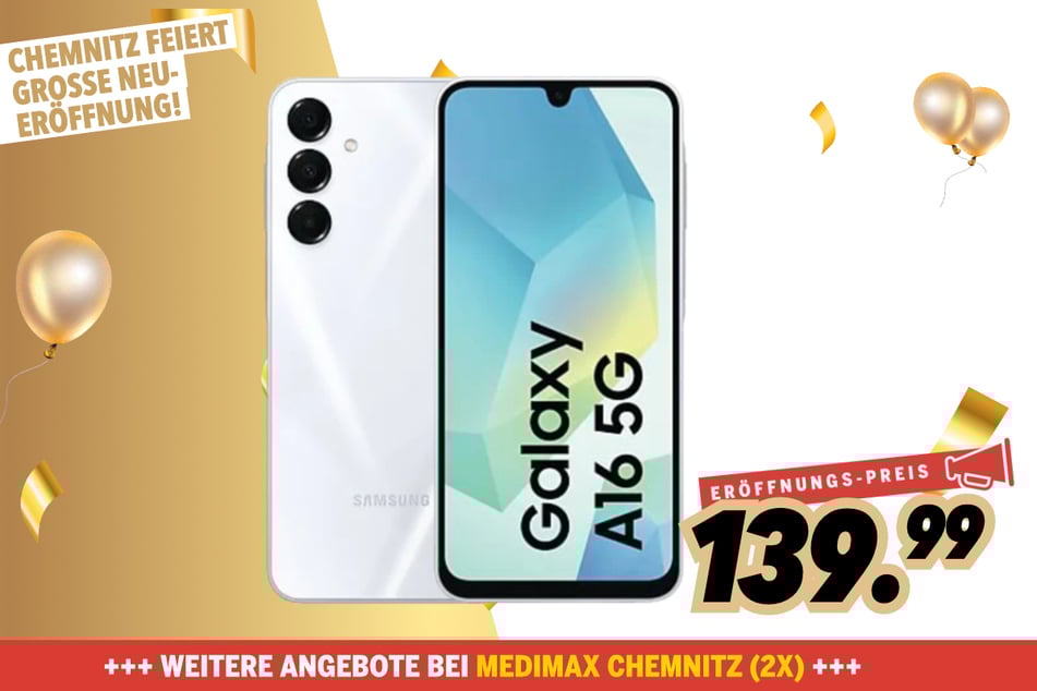 Samsung Galaxy A16 für 139,99 Euro.