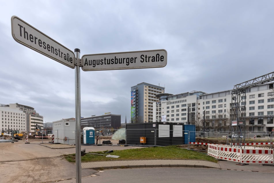 Baustellen Chemnitz: Vollsperrung in Chemnitz: Neue Kreuzung in der City entsteht