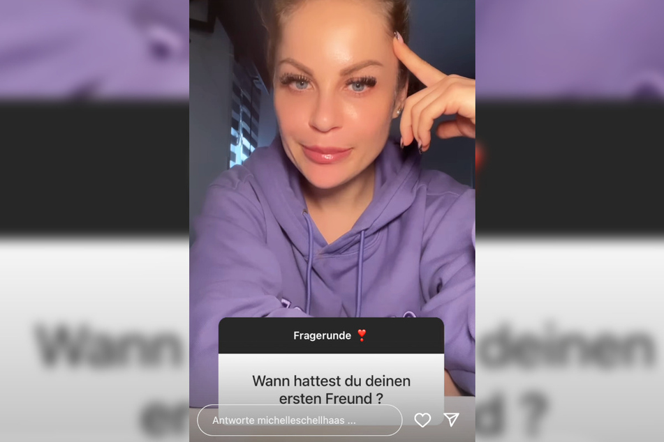 Michelle Schellhaas veranstaltete am Montag ein Q&amp;A auf Instagram: Unter anderem wurde sie gefragt, wann sie ihren ersten Freund gehabt hätte.