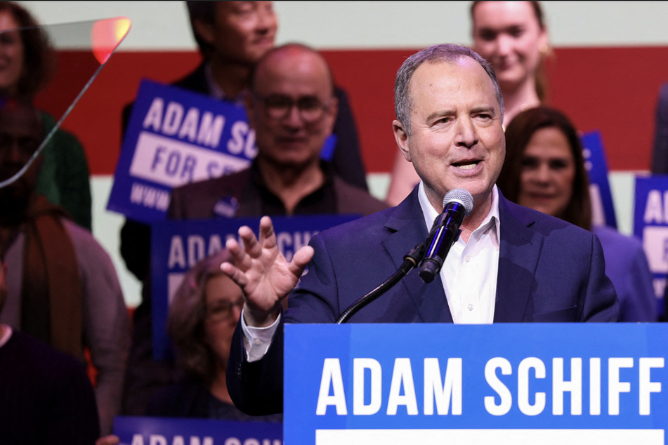 Adam Schiff's California Senate primary victory speech shut down by pro-Palestine activists