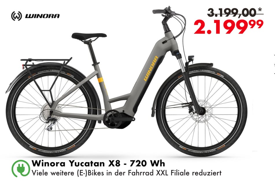 Winora Yucatan X8 - 720 Wh