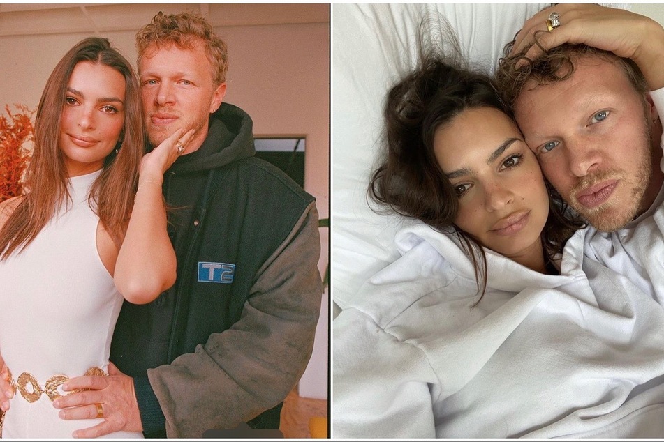 Emily Ratajkowski (l) and Sebastian Bear-McClard have reportedly ended their marriage after four years together.