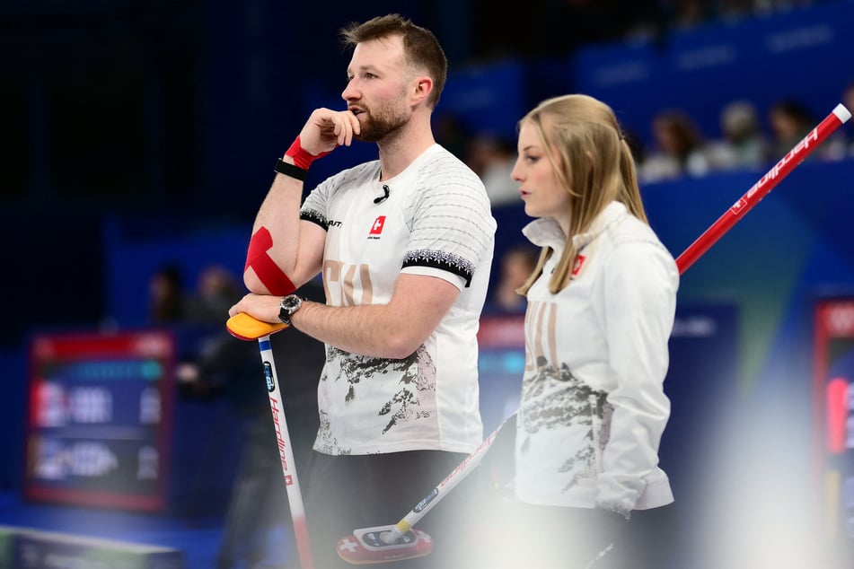 Stolze Eltern: Yannick Schwaller (30, l.) und Briar Schwaller-Hürlimann (32) treten gemeinsam bei den Olympischen Winterspielen 2026 an.