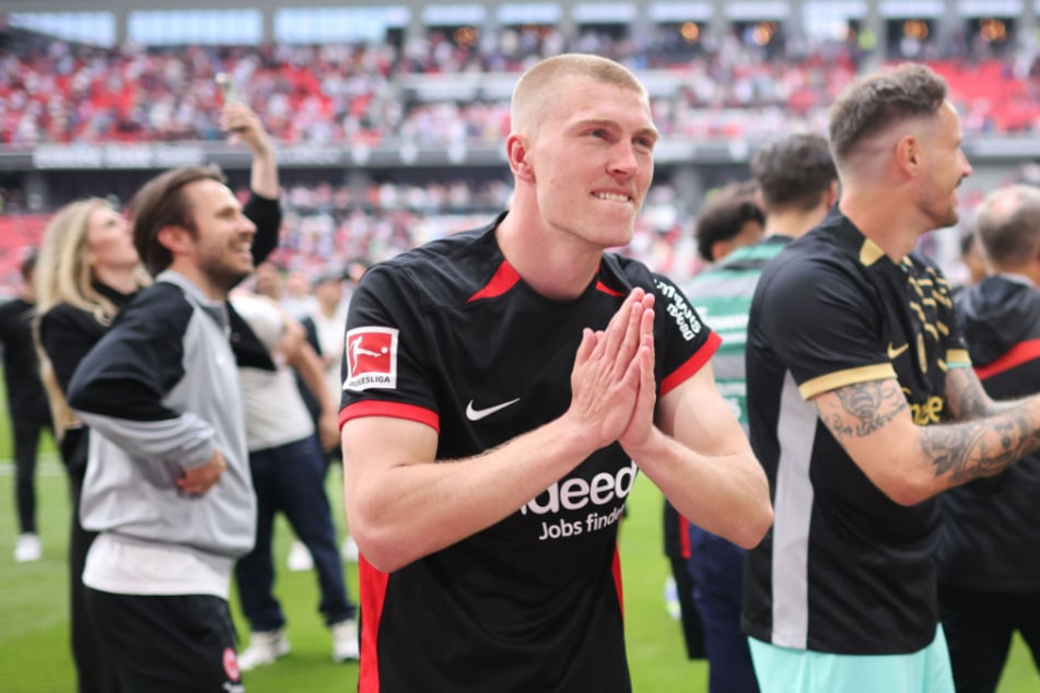 Frankfurts CL-Held Rasmus Kristensen (27) stand im vergangenen Sommer kurz vor dem selbst gewählten Karriere-Aus.