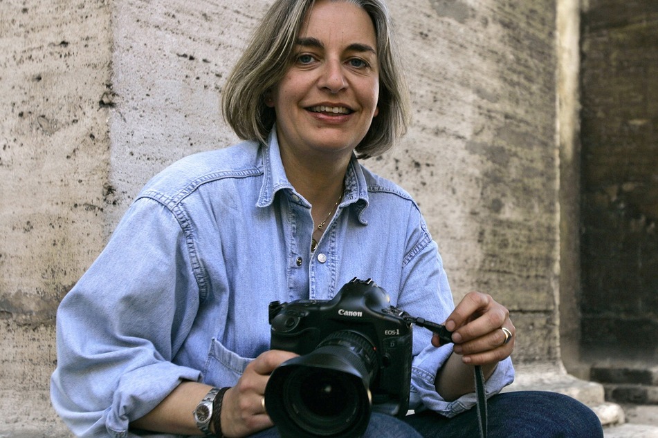 Die wahre Anja Niedringhaus, fotografiert von ihrem Associated-Press-Kollegen Peter Dejong. (Archivbild)