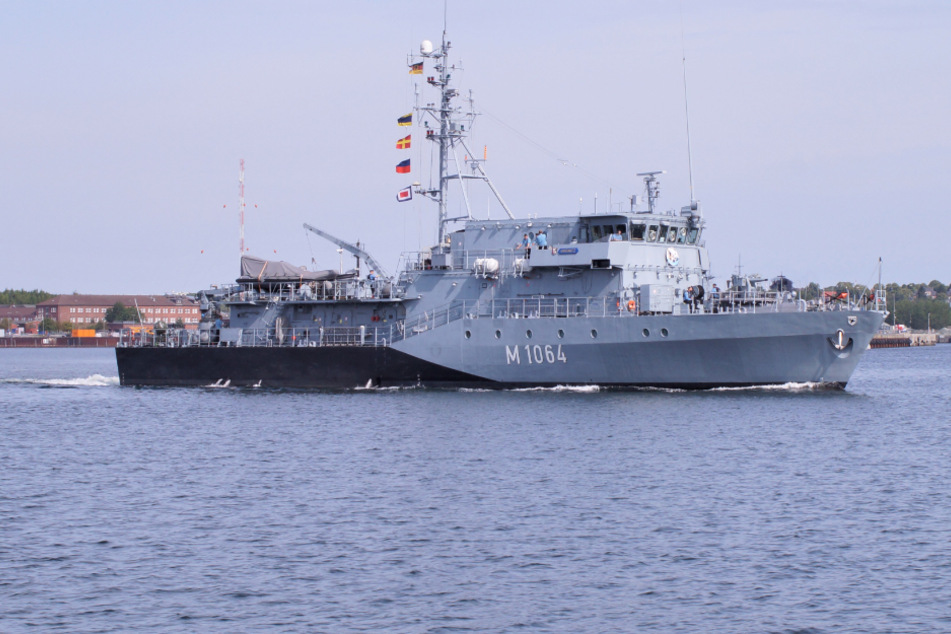 Kriegsschiff "Grömitz" startet nach Quarantäne zu NATO-Einsatz