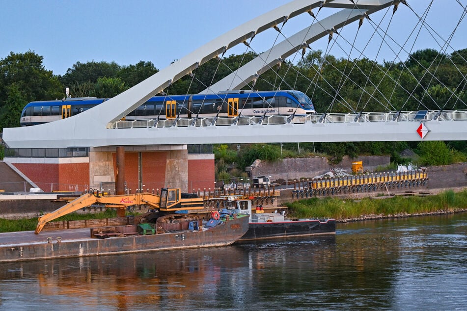 Seit Anfang der Woche ist die neue Oderbrücke freigegeben.