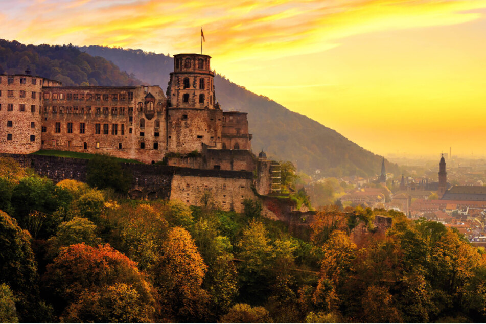 Schloss Heidelberg.