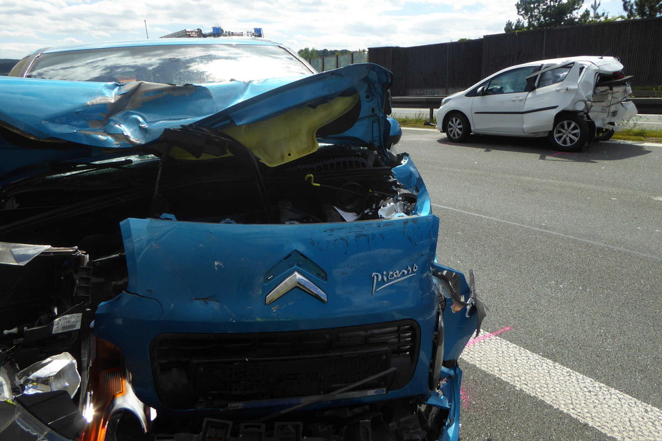 Die Fahrerin des Toyotas wurde schwer verletzt und kam ins Krankenhaus.