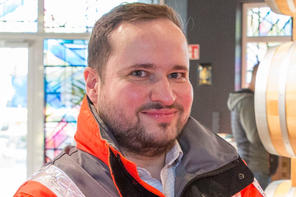 Johannes Richter (41) ist der neue Dresdner DRK-Geschäftsführer.