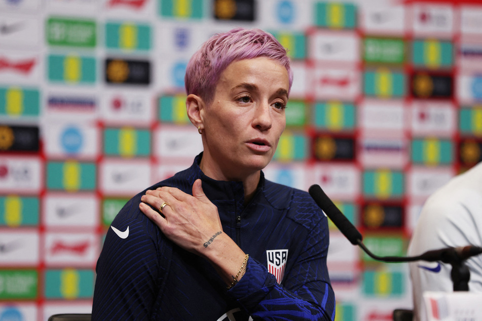 Megan Rapinoe let it all out at a press conference on Thursday ahead of the US vs England soccer match in London.