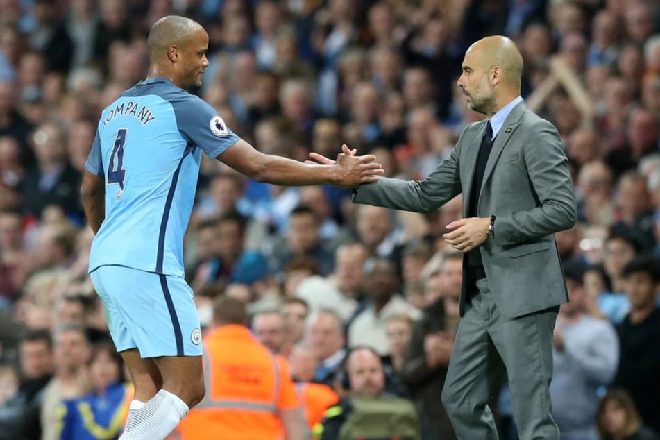Kompany spielte von 2016 bis 2019 unter Guardiola bei ManCity.