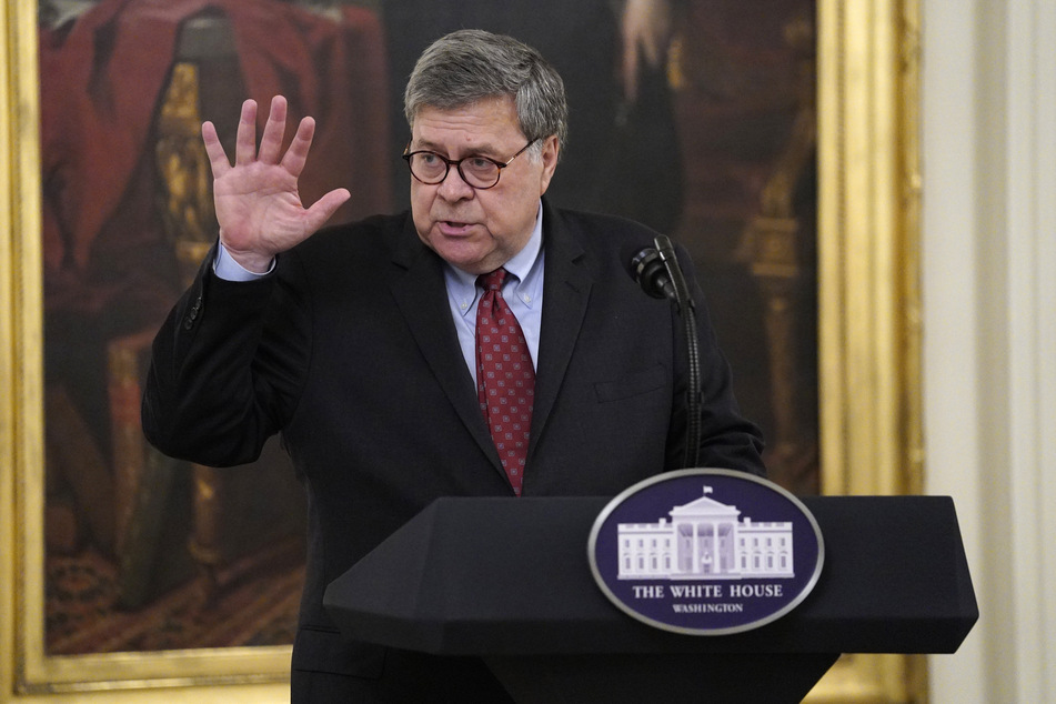William Barr (70), Justizminister der USA.