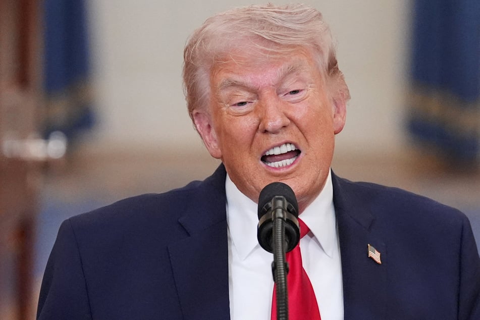 Trump urged Iran to open the Strait of Hormuz or face "Hell" in his latest shocking social media tirade.