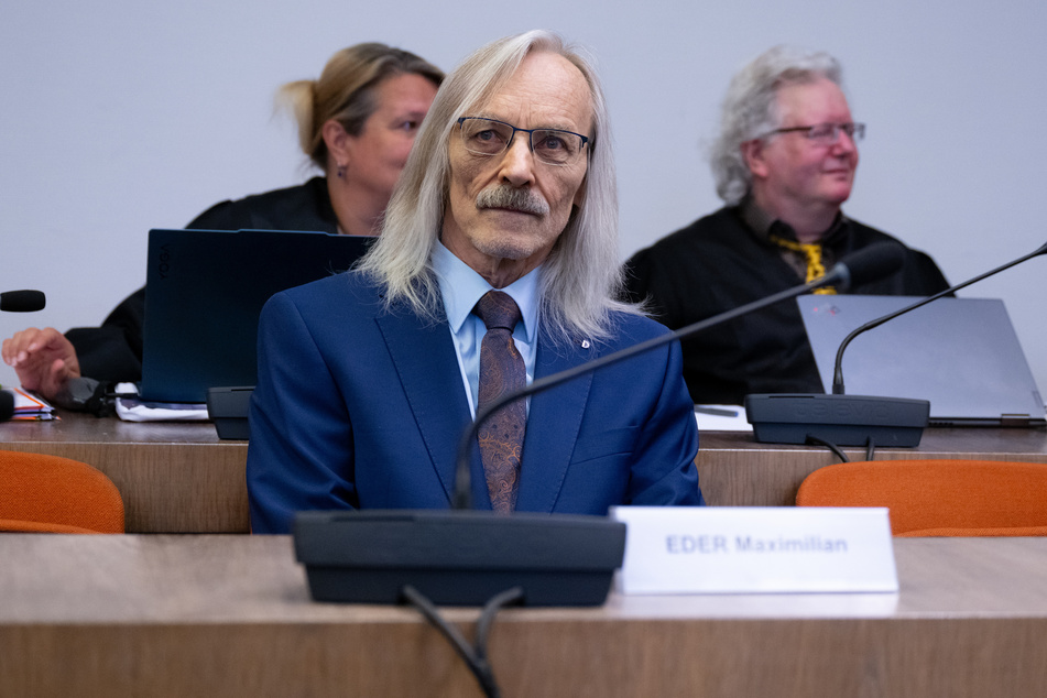 Maximilian Eder (65) steht in München vor Gericht.