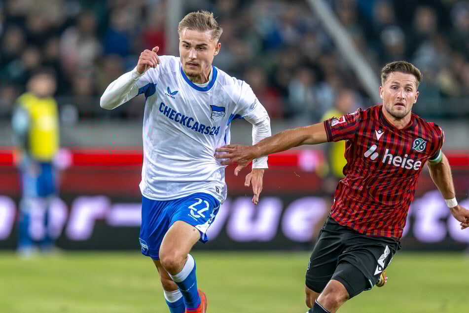 Marten Winkler (23, l.) konnte seine Schnelligkeit das ein oder andere Mal ausspielen.