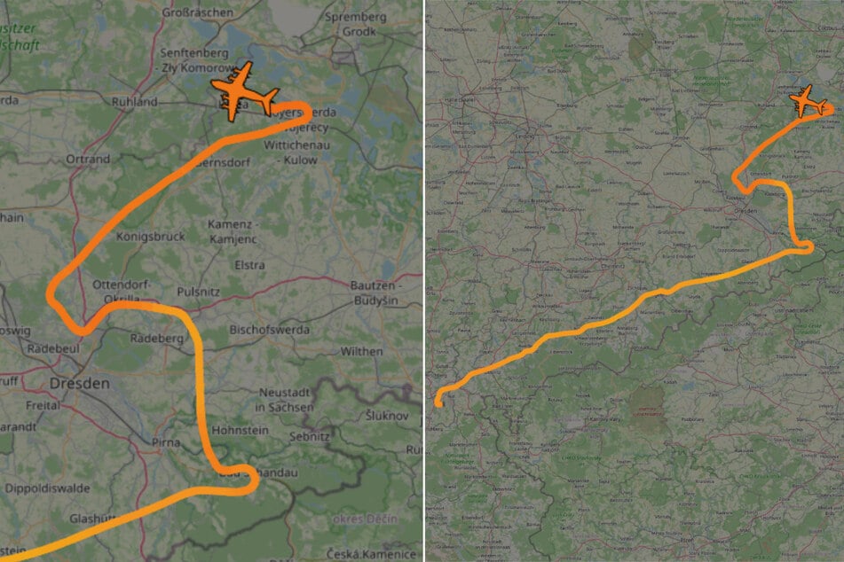 "Der Start erfolgte um 12.13 Uhr Ortszeit in Wunstorf und die Landung um 16.09 Uhr Ortszeit ebenfalls in Wunstorf", so ein Sprecher des Luftfahrtamtes der Bundeswehr.