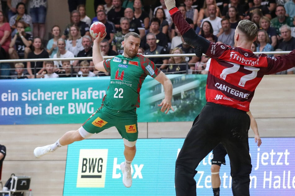 Auch die fünf Paraden von Robin Cantegrel (r.) konnten die 40 Gegentreffer nicht verhindern.