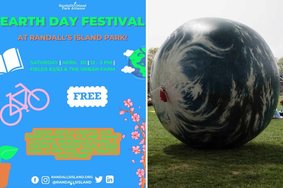 There will be some fun Earth Day events on Governors Island and Randall's Island for the whole family this year!
