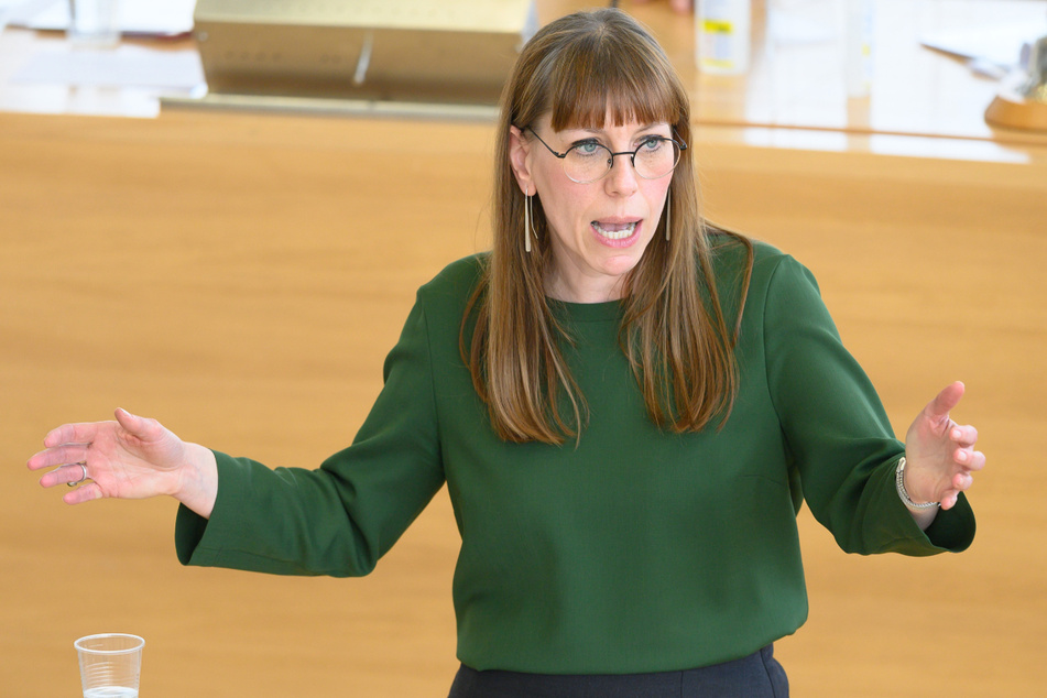 Sachsens Justizministerin Katja Meier (41, Grüne).