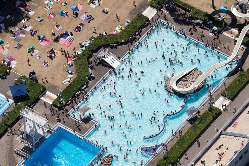 Das Wiesenbad ist das größte Freibad in Bielefeld. Die Stadt in Nordrhein-Westfalen schnitt überraschenderweise am besten ab.