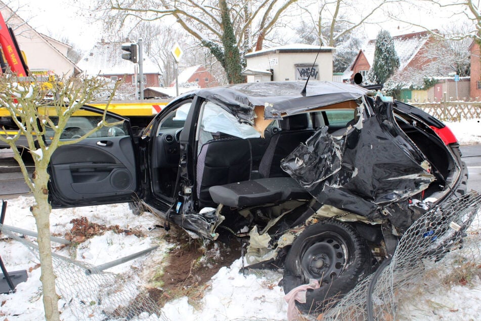 Vom Seat blieb nicht mehr viel übrig.