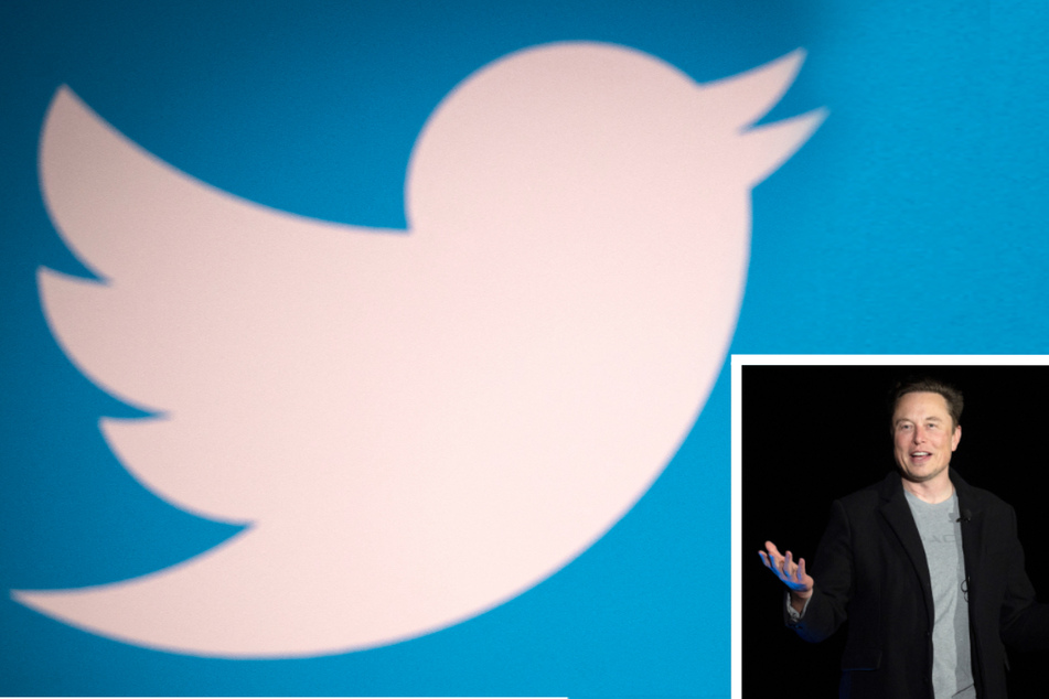 Twitter CEO Elon Musk (inset) publicly released parts of the platform's algorithm on Saturday.
