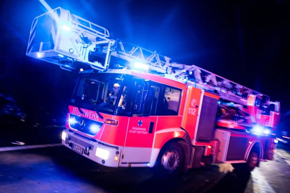 Die Feuerwehr löschte den Brand. (Symbolbild)