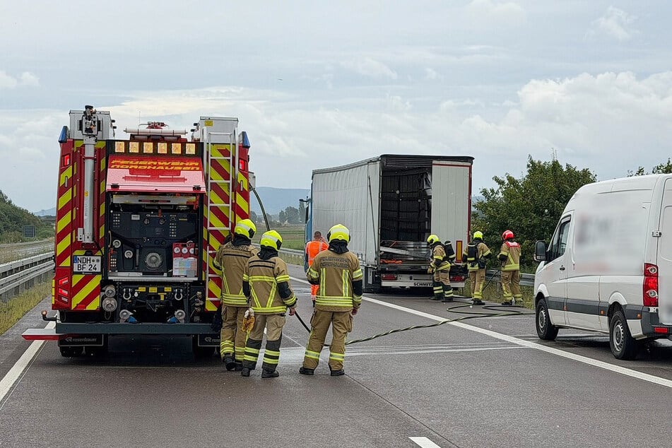 Die Feuerwehr konnte den Brand löschen.