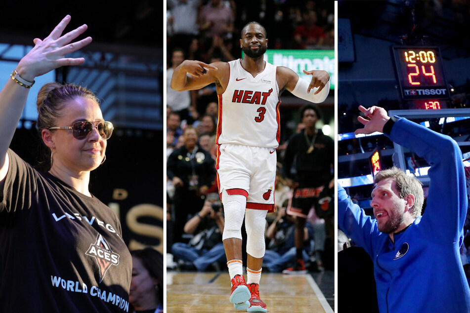 Las Vegas Aces head coach Becky Hammon, Miami Heat legend Dwyane Wade, and former Dallas Mavericks star Dirk Nowitzki are in the 2023 Naismith Memorial Basketball Hall of Fame class.