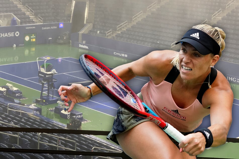 Tennisprofi Kerber verbrachte "chaotische" Unwetternacht auf Physio-Liege