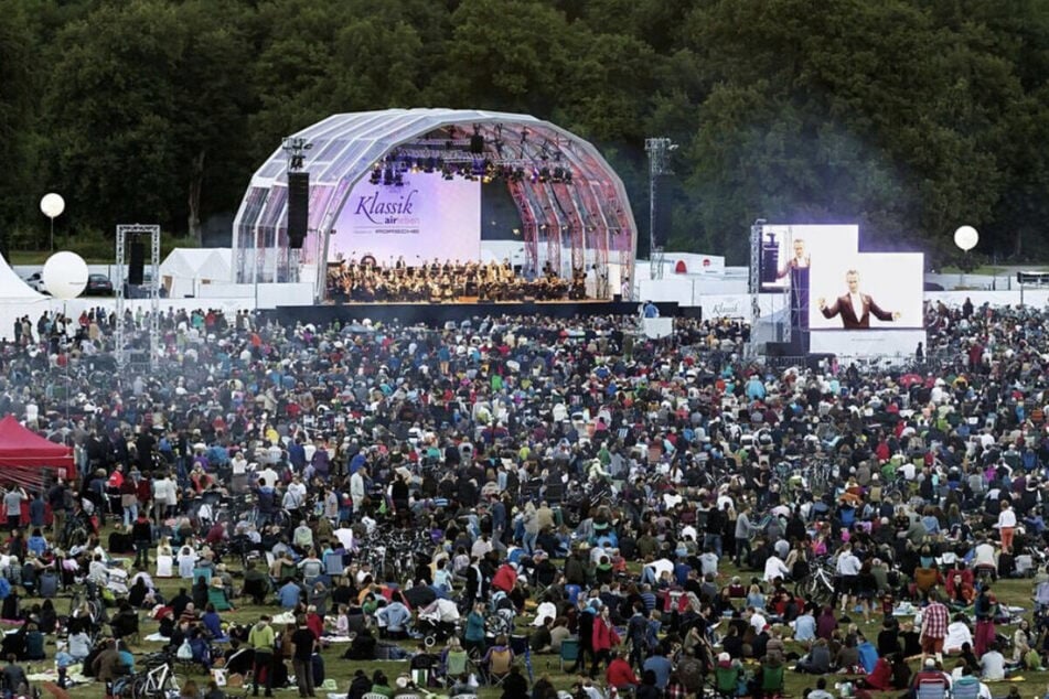 Gute Musik unter freiem Himmel und in einem riesigen Park. Genau das gibt's bei Klassik Airleben.