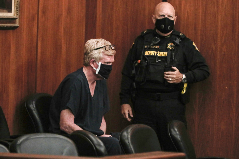 Alex Murdaugh attends a bond hearing in Richland County, South Carolina, in October 2021.