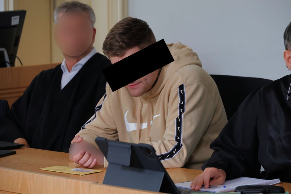 Auch Sebastian P. (30) steht vor Gericht.