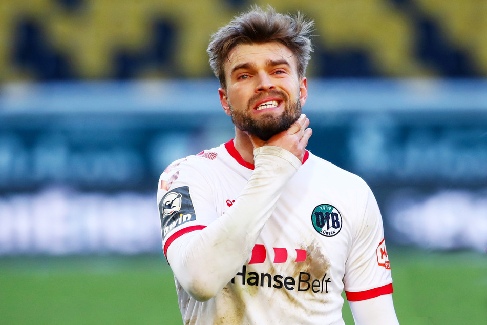 Für den Tabellenletzten VfB Lübeck um Yannick Deichmann (26) sieht es momentan stark nach direktem Wiederabstieg aus.
