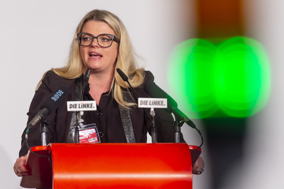 Susanne Schaper (42) ist unzufrieden mit der sächsischen Regierung.