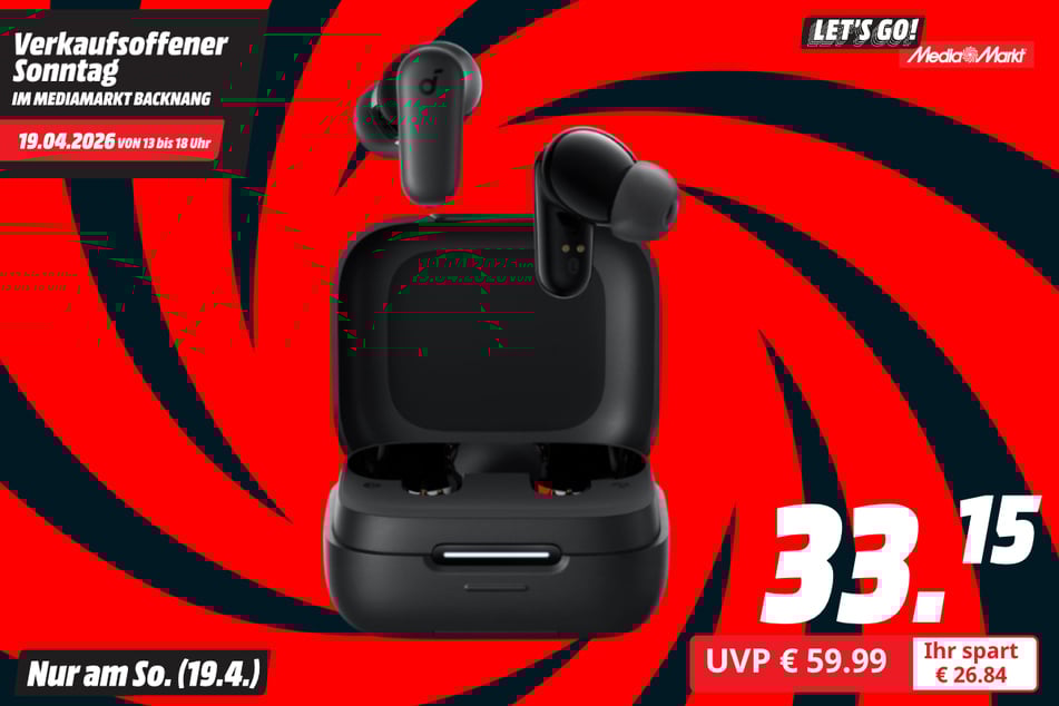 Soundcore by Anker-Kopfhörer für 33,15 statt 59,99 Euro.