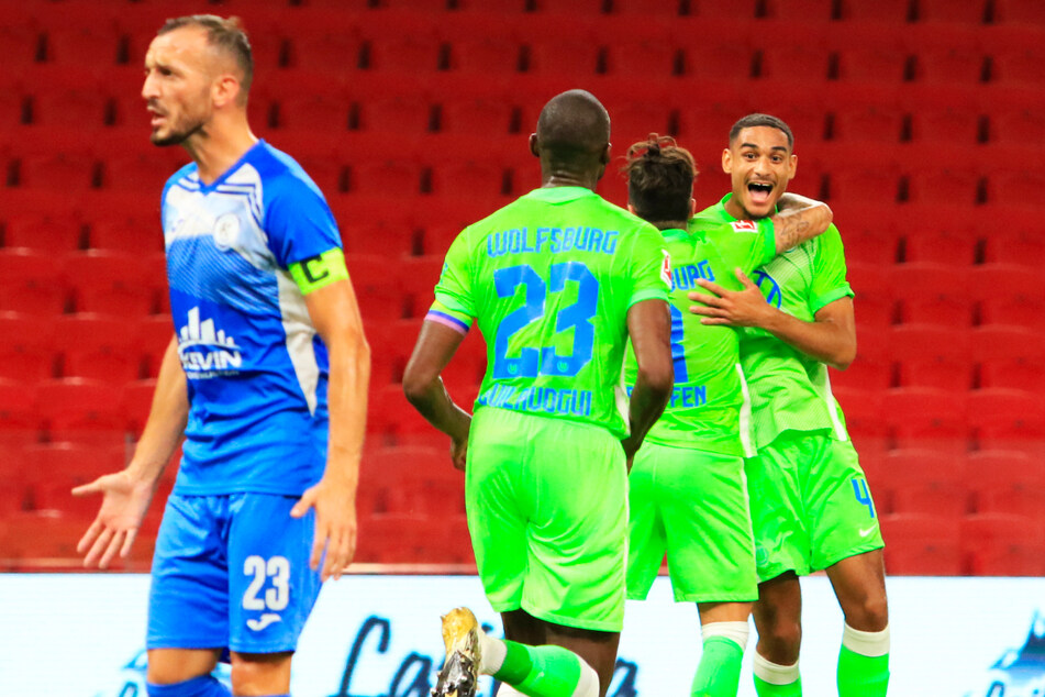 Maxence Lacroix (20, r.) ist einer der Bundesliga-Shooting-Stars der Saison!